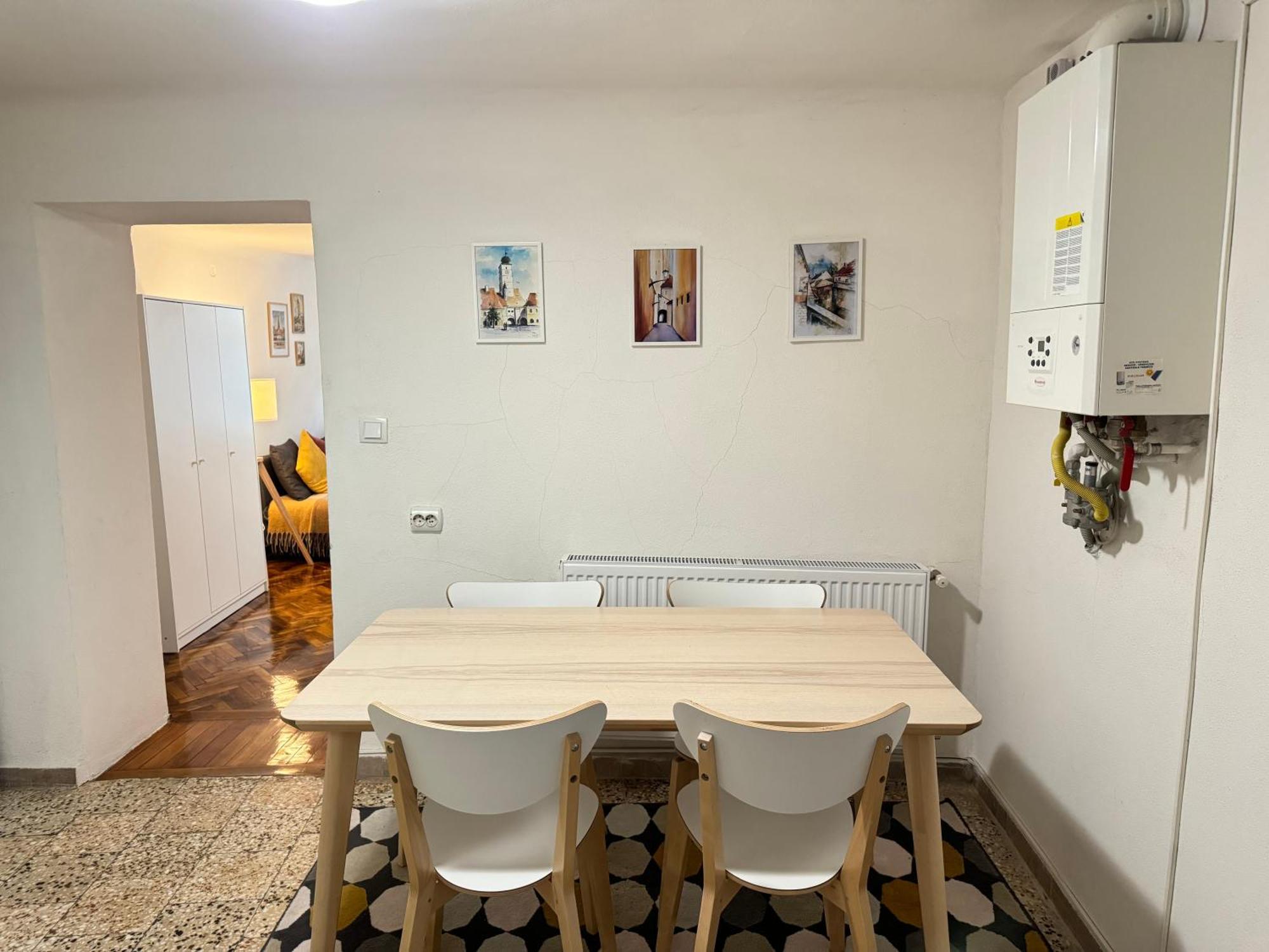 Charming Studio Ideal For Getaways Or Workations In Sibiu'S Medieval City Center Екстериор снимка